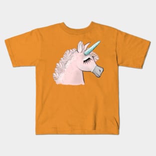 Pink Unicorn Kids T-Shirt